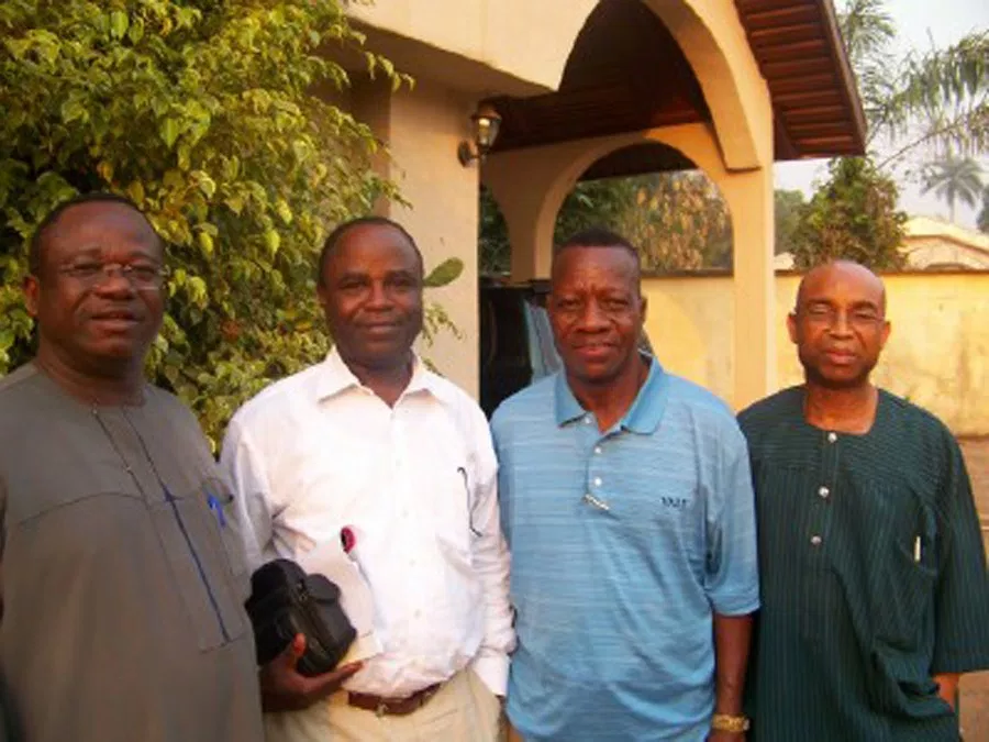 With Prof Osuji